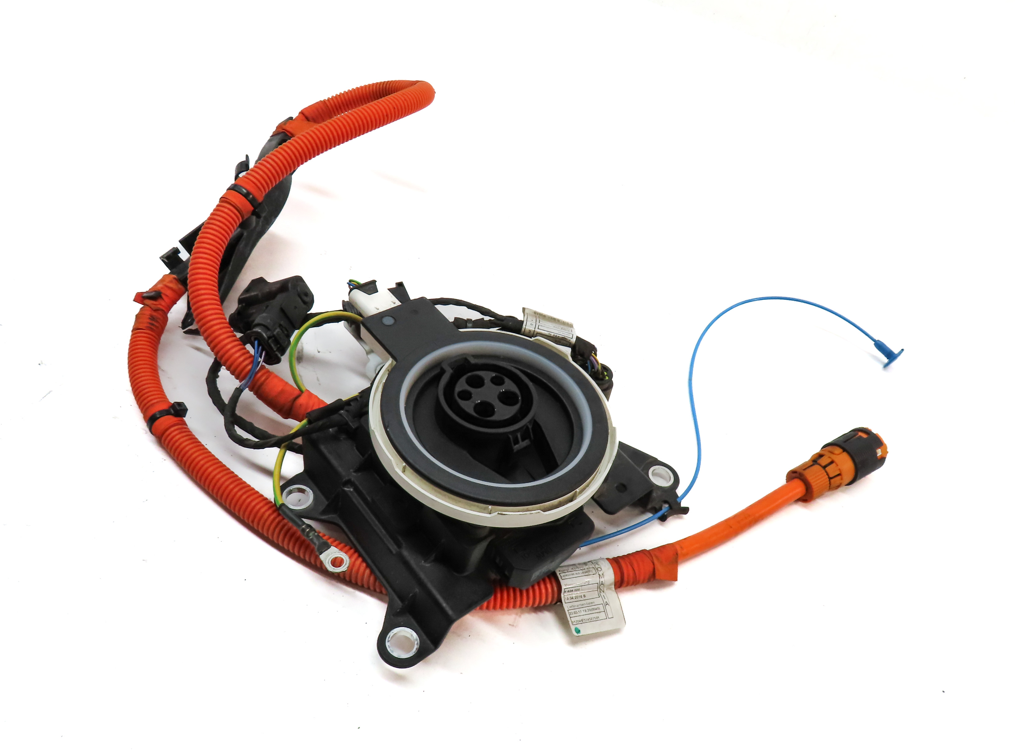 16-18 BMW 330E (F30) HYBRID HIGH VOLTAGE BATTERY CHARGER PLUG CHARGING PORT — exact item pictured